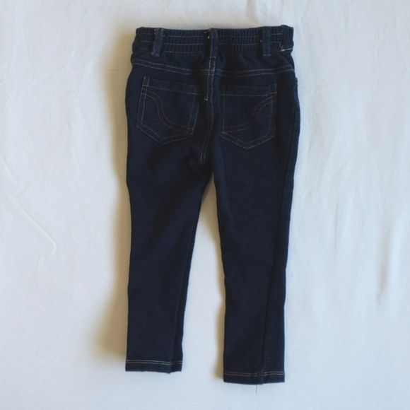 u.s. polo assn. stretch knit denim look jeggings 24 months baby girl - Picture 9 of 9